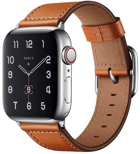 leather iphone watch band|thin leather apple watch band.